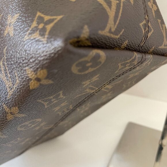 Louis Vuitton Iena PM Shoulder Bag Monogram Leather Brown M42268 (133425) - Picture 6 of 15
